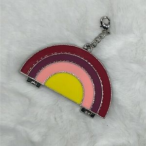 Sunset (Or Rainbow) Double Sided Metal Compact Mirror with Clip-On by Ipsy